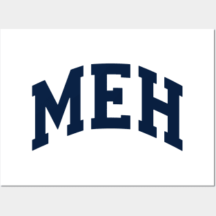 MEH  -Blue- Posters and Art